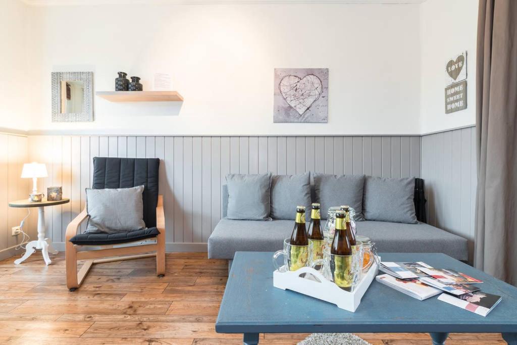 Charmant Appartement Met Zicht Damse Vaart @Brugge Bagian luar foto